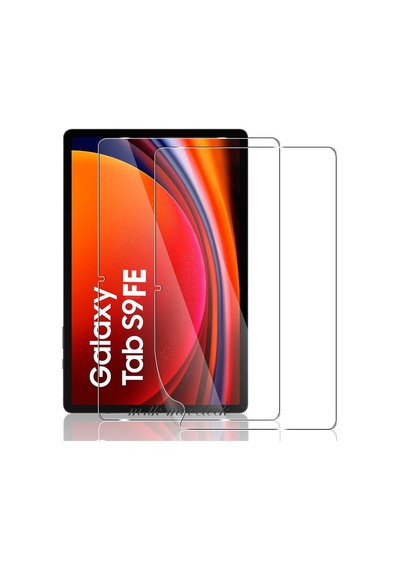 Samsung Galaxy Tab S9 Fe 10.9 İnç Tablet Ekran Koruyucu Cam Nano Esnek Kırılmaz Tam Kaplar
