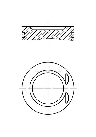 Opel Vectra B 2,0-16v X20xev 1996-2000 Piston Sekman 86.50 050 90467041 Nural