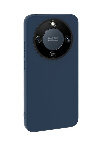 Honor Magic 8 Lite 5g Kılıf Yumuşak Silikon Kamera Korumalı Lansman Pazarplus Lacivert