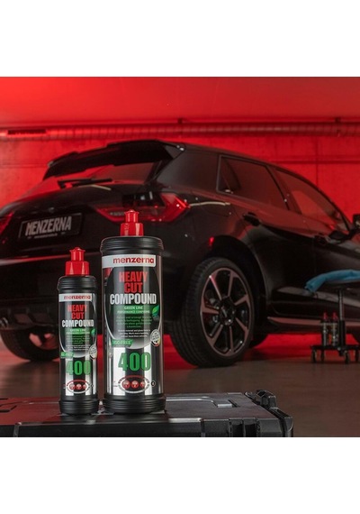 Menzerna 400 Green-3000 Kalın Pasta Hare Cila Seti 250 Ml Uygulama Pedi -366
