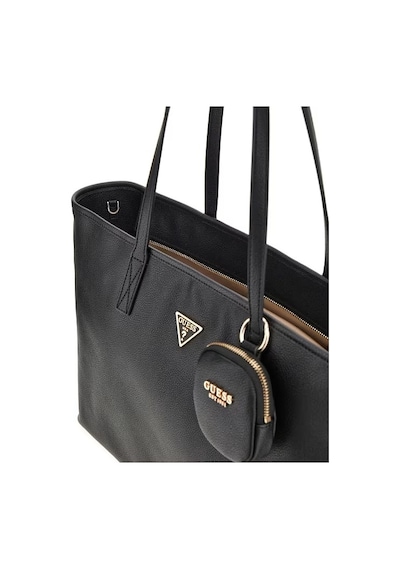 Guess Power Play Iı Large Tech Tote Kadın Omuz Çantası Hwbg7124240 Siyah