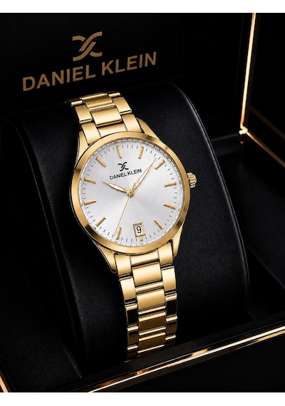 Daniel Klein Premium Seri Çelik Kordon 2 Yıl Garantili 3 Atm Suya Dayanıklı Kadın Kol Saati C10947.1 Sarı