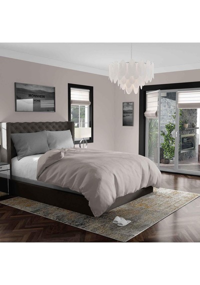 Kaymaz Taban Yıkanabilir Halı Mutfak, Salon, Yatak Odası İçin Modern Dijital Baskı Halı Slnhalı58 - 230 Çok Renkli