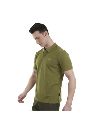 Alpinist Edge Erkek Polo T-shirt Haki 001