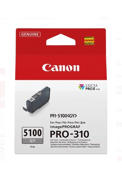 Canon Pfı 5100-mbk Mat Gy Kartuşu