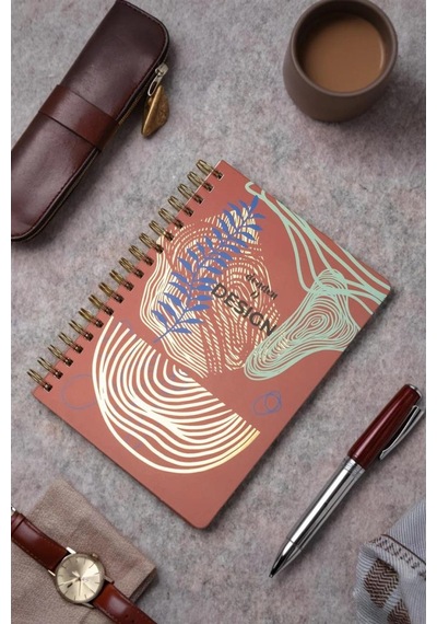 Denden Redactar Kırmızı 17x24 Çizgili Defter Çok Renkli