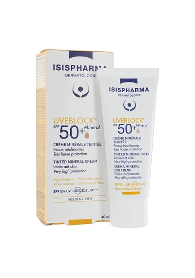 Isıs Pharma Uveblock Spf 50+ Mineral Tinted 40ml