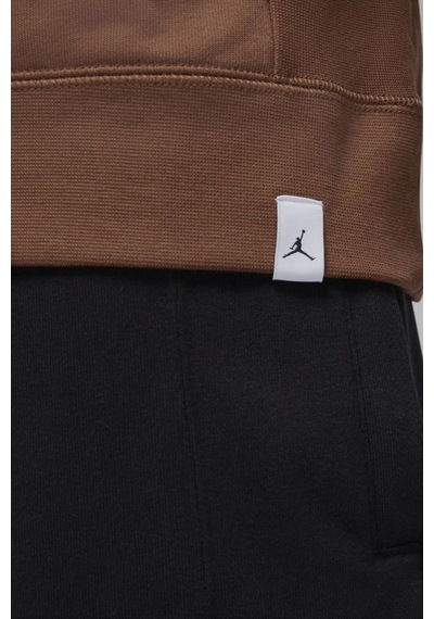 Nike Jordan Jumpman Fleece Pullover Hoodie Erkek Kapüşonlu Sweatshirt Kahverengi Kahverengi