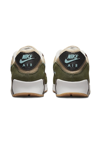 Nike Air Max 90 Leather Sneaker Green Hakiki Deri Unisex Günlük Spor Ayakkabı Yeşil Yeşil