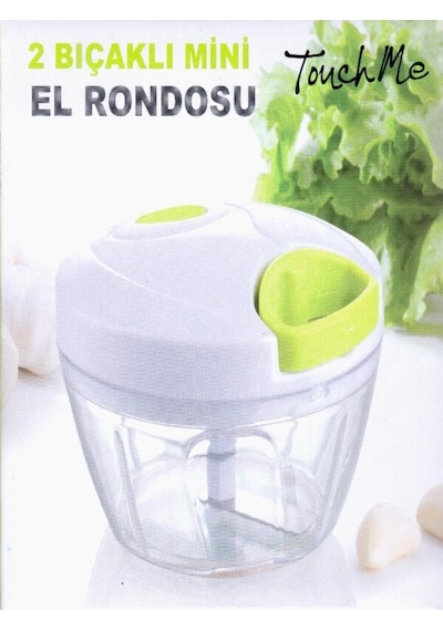 Touch Me 2 Bıçaklı El Rondosu 400 Ml Yeşil