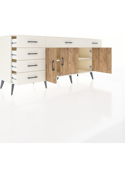 Hyperion Konsol 2 Raflı 6 Çekmeceli 3 Kapaklı 176x44x83 Aytaşı-çam/aytaşı Çam/aytaşı Hyperion Konsol 2 Raflı 6 Çekmeceli 3 Kapaklı 176x44x83 Aytaşı-çam/aytaşı Çam/aytaşı