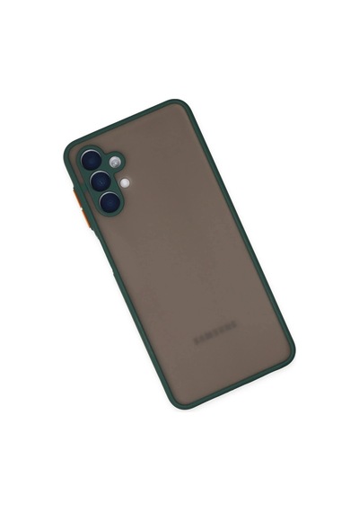 Durukar Samsung Galaxy A04s Kılıf Montreal Silikon Kapak - Yeşil