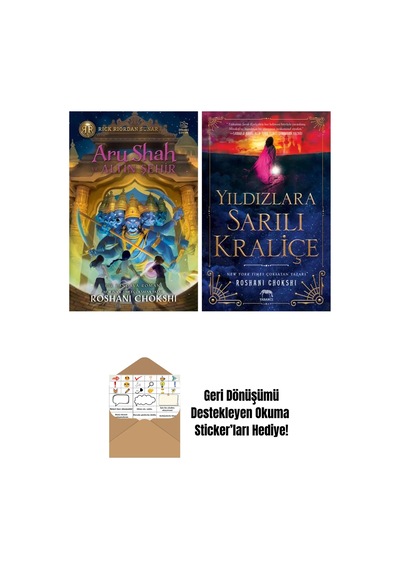 Aru Shah Ve Altın Şehir + Yıldızlara Sarılı Kraliçe