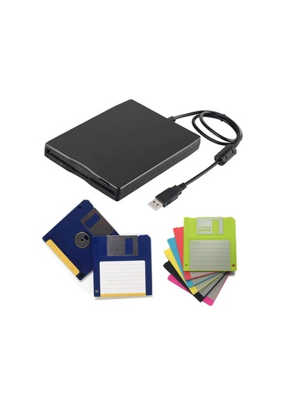 Usb Floppy 1,44 Usb Harici Disket Okuyucu 1,44 Disket Yazıcı Okuyucu