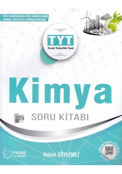 YKS TYT Kimya Soru Bankası - Hakan Söylemez - Palme Yayınları