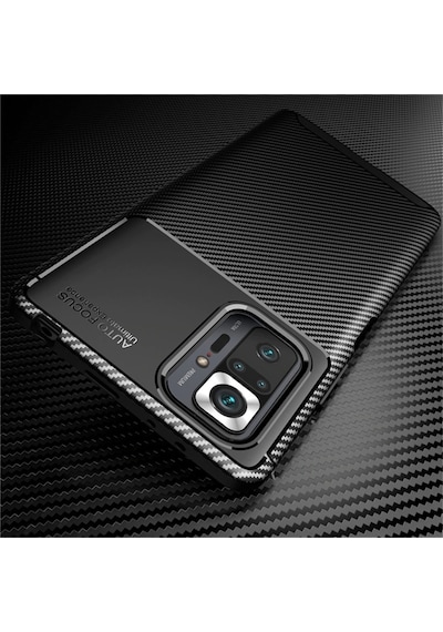 Xiaomi Redmi Note 10 Pro Kilif Tasarim Karbon Silikon Kapak 484827026