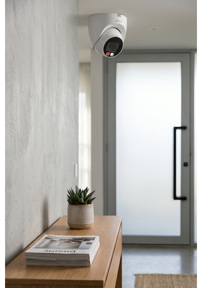 Dahua Ipc-hdw1249t-s-ıl 2mp Sesli Mikrofonlu Smart Dual Light Akıllı Poe Ip Dome Kamera