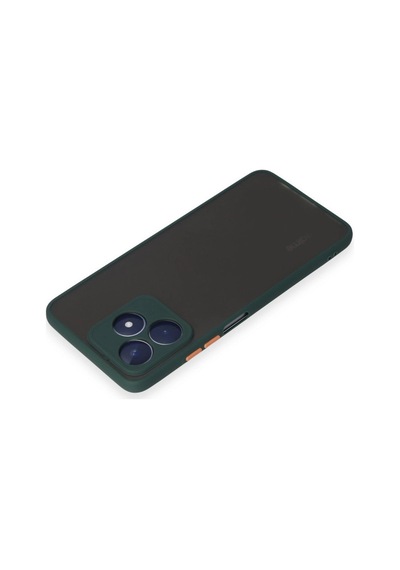 Realme C53 Kılıf Montreal Silikon Kapak - Yeşil Çr
