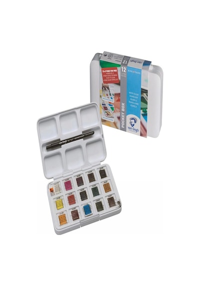 Talens Rt20808632 Van Gogh Suluboya Set 12+3lü