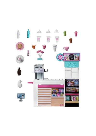 Barbie'nin Kahve Dükkanı Oyun Seti Gmw03
