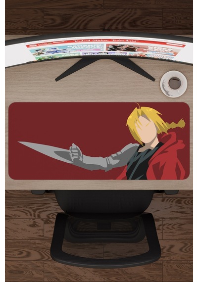 Fullmetal Alchemist Anime V3 - 70x30 Xl Gaming Kauçuk Kaymaz Taban Mouse Pad Fare Altlığı