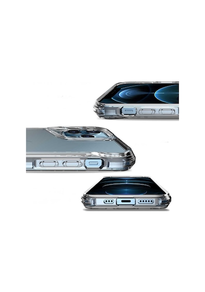 Zeyline Apple Uyumlu iPhone 12 Pro Max Zore T-max Kapak-renksiz