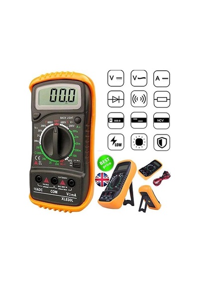 Rehomy Lcd Dijital Multimetre Voltmetre Ac Dc Voltage Otomatik Ranging Multi Metre Test Cihazı Circuit Checker Buzzer