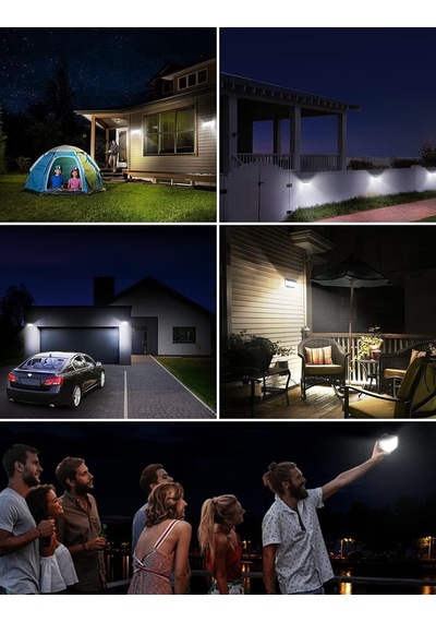 Ayrex Upway 160 Led Yansımalı Yeni Model Solar Güneş Enerjili Sensörlü Lamba
