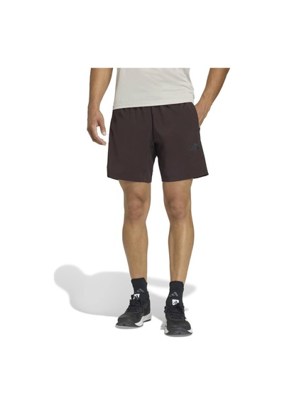 Adidas Workout Essentials Base Woven Erkek Kahverengi Şort Kahverengi