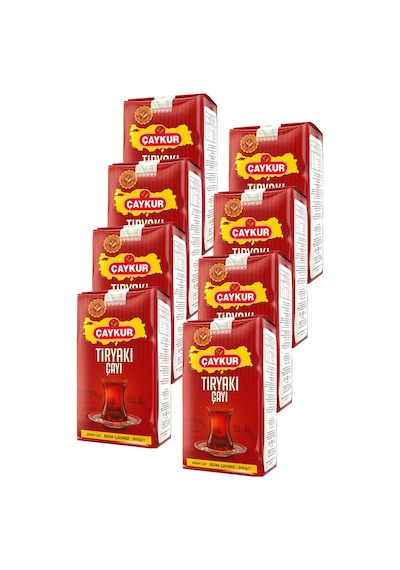 Tiryaki Dökme Çay 500 Gr. Sekizli Paket