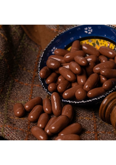 Leblebi Çarşısı Sütlü Çikolatalı Portakal Kabuğu Draje 500 G