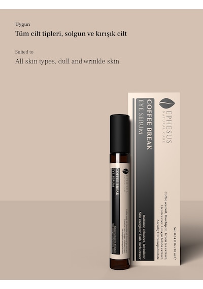 Gözaltı Morluk Ve Torba Giderici, Kırışıklık Karşıtı Serum Coffee Break Eye Serum