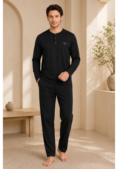 Loule Erkek Füme Kutulu Robdöşambr Ve Penye Pijama Seti 5 Parça