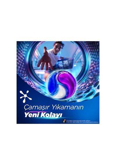 Ultra Power Kapsül Deterjan Beyazlar Ve Renkliler 26 Yıkama X1