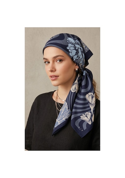 Sisley Flora Bandana/fular -2016-47 47 Lacivert