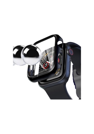 Apple Uyumlu Watch  2 3 4 5 6 Seri 42mm Ekran Koruyucu Kılıf Cam 360 Derece Tam Koruma