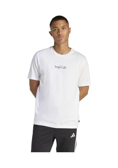Adidas Erkek Tişört Donut Box Beyaz