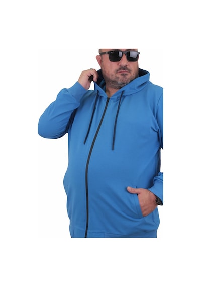Moc Grande Mocgrande Büyük Beden Basic Mevsimlik Fermuarlı Kapüşonlu Sweat 22751 Saks-Saks Saks Mavi Moc Grande Mocgrande Büyük Beden Basic Mevsimlik Fermuarlı Kapüşonlu Sweat 22751 Saks-Saks Saks Mavi