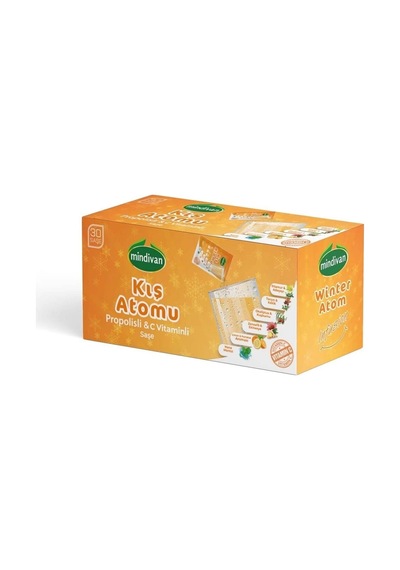 Mindivan Kış Atomu Propolis Ve C Vitaminli 30 Saşe