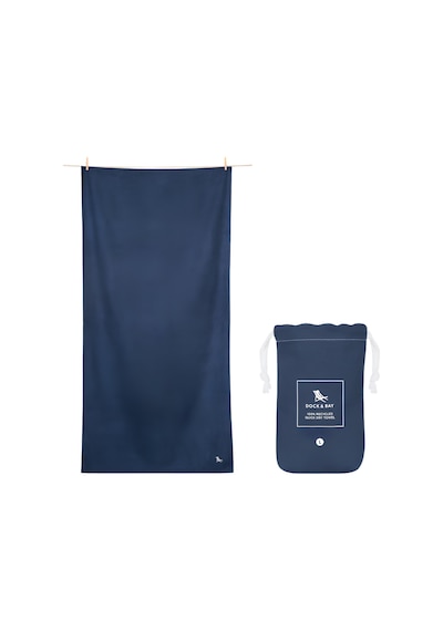 Dock And Bay Hızlı Kuruyan Havlu Essential L Deep Sea Navy Lacivert