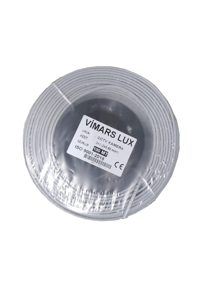 Vimars Lux 250 Metre 2+1 2 X 0, 50mm Cctv Kablo