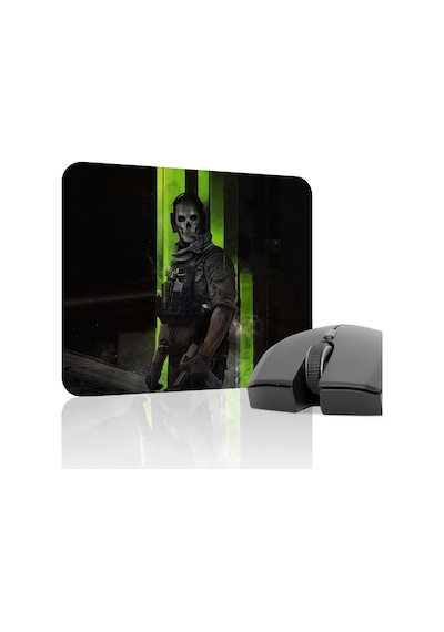 Call Of Duty Kaymaz Dikişli Kauçuk Oyuncu Mousepad V4 - 22x18 Gaming Mouse Pad Fare Altlığı