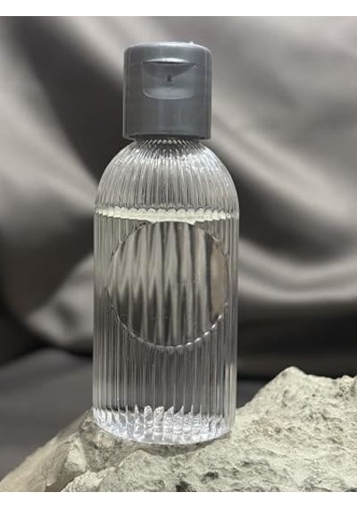 50 Adet 50 Ml Boş Plastik Şişe Dnz21 Gri Kapak 7009