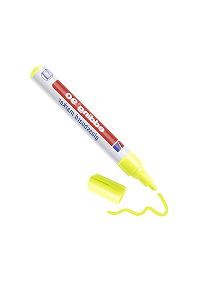 Cam Yazı Tahtası İçin Sarı Kalem - 2-3 Mm Yuvarlak Uç 103 Ivory
