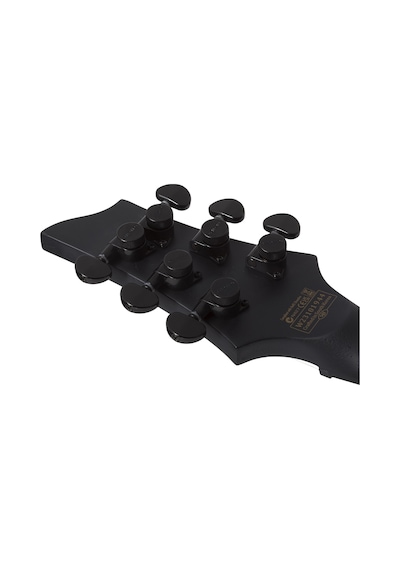 Schecter Pt Black Ops Elektro Gitar Satin Black Open Pore