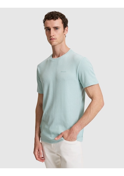 Pierre Cardin Erkek Su Yeşili Tişört 50321148-vr048