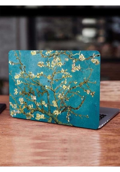 Çiçek Açan Badem Ağacı Van Gogh Defter, Tablet, Laptop, Pc, Macbook Üzerine Kaplama Için Sticker Diğer