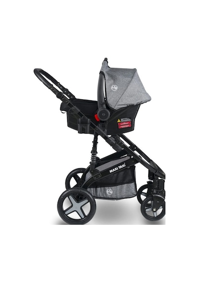 Maxi Taxi Fast Pro Alüminyum Travel Sistem Bebek Arabası - Cotton Grey