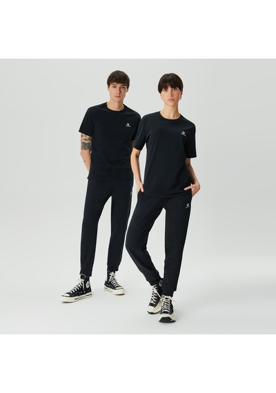 Converse Go-to Embroidered Star Chevron Unisex Siyah T-shirt