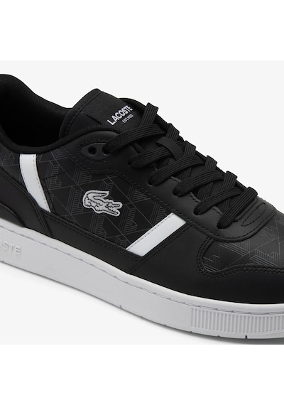 Lacoste T-clip Set 224 01 Leather Mens Sneaker Hakiki Deri Erkek Günlük Spor Ayakkabı Siyah Lacoste T-clip Set 224 01 Leather Mens Sneaker Hakiki Deri Erkek Günlük Spor Ayakkabı Siyah